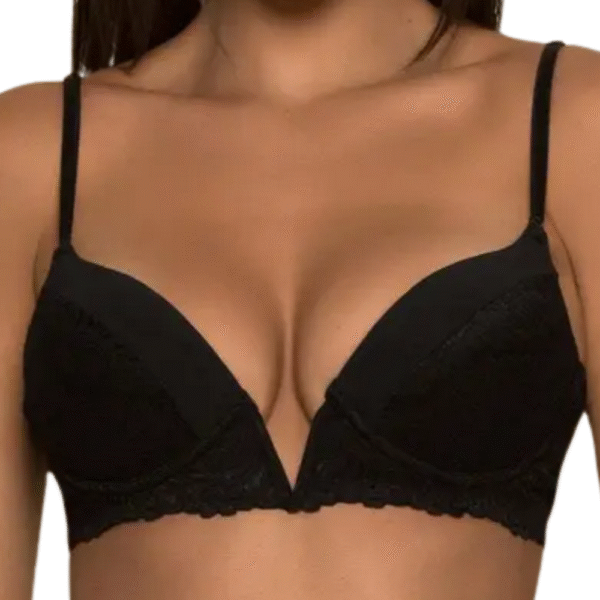 ST 01 0038 - SOUTIEN BOJO LUA COM DECOTE EM V e ALÇA FINA